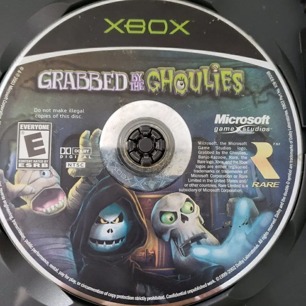 Grabbed by the Ghoulies Original Xbox Disc Only Tested works
